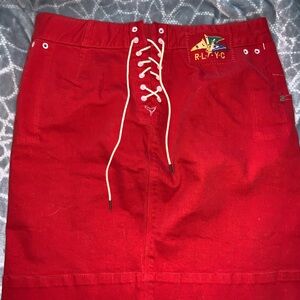 Authentic vintage Ralph Lauren Yacht Club skirt 90s
